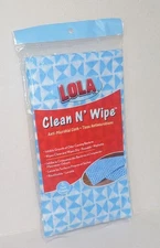 Lola Products Clean N' Wipe Cloth Comparable To Handi Wipes 6 Pack  New Sealed