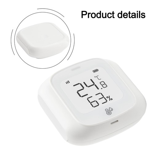App Controlled Indoor Thermometer for Tuya WiFi Smart Temperature Sensor - Afbeelding 10 van 23