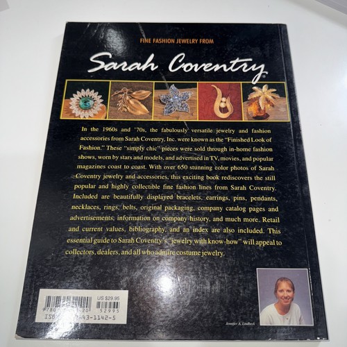 Sarah Coventry, SB, Lindbeck, 2000, Schiffer Books, VGC - Picture 2 of 6