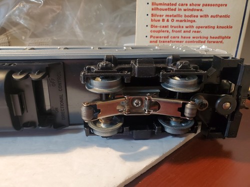 Vintage 1977 Lionel 6-1766 Baltimore & Ohio 3 Car Budd Set 8768-8766-8767 LNIOB - Picture 18 of 23