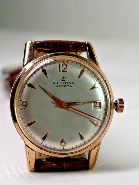 Vintage Breitling automatic with date Watch, 1950s to 80s | eBay