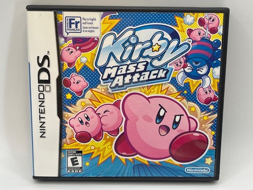 Kirby Mass Attack (Nintendo DS, 2011) CIB Complete TESTED Authentic - Picture 2 of 7