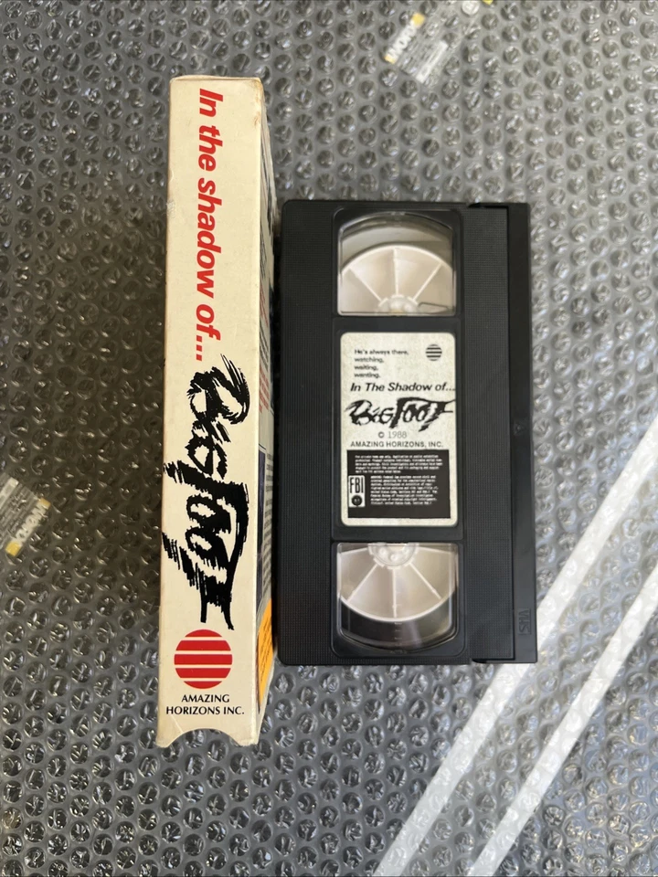 IN THE SHADOW of BIGFOOT 1988 vhs Ivan Marx ORIGINAL AMAZING HORIZONS Vhtf - Image 3 of 4