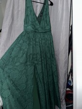 Lulus Women’s Deep V-Neck Maxi Dress Size M