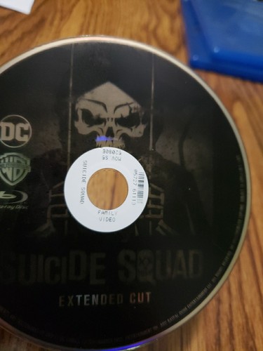 Suicide Squad Extended Cut Blu-ray Disc und Artwork aus Hülle 2016 sehr guter Zustand (ohne Hülle) - Bild 4 von 5