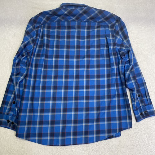 Duluth Trading Co Alaskan Hardgear XL Wool Blend Standard Fit Plaid blue - Picture 9 of 9