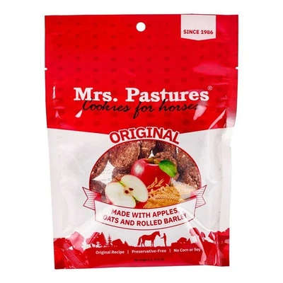 MRS. PASTURES COOKIES FOR HORSES 8 oz. Horse treats All natural ingredients