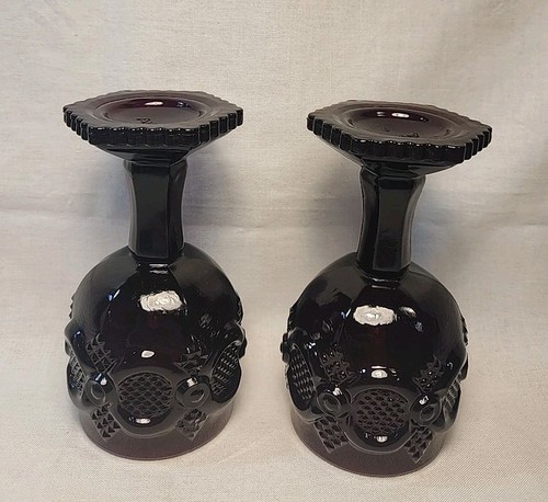 Juego de 2 vasos cordiales Avon 1876 Cape Cod rojo rubí, - Imagen 2 de 4