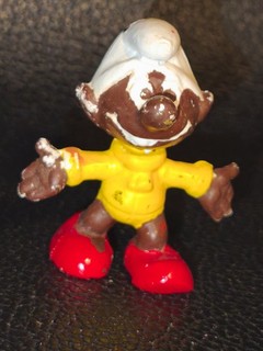 20003 Mondschlumpf Astro smurf Bemalungsvariante paint variation VHTF MEGARAR