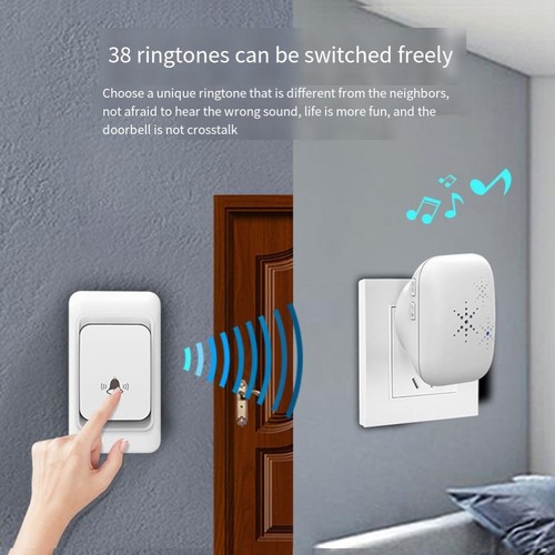 Enjoy Wireless Convenience with Doorbell Long Battery Life Wide Coverage Range - Bild 6 von 27