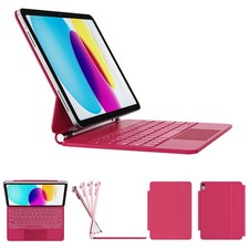 for iPad 11th A16, 2025 /10th Generation Case with Keyboard, Magic Keyboard 2...