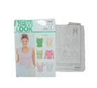 New Look 6945 Sewing Pattern Misses Tops Size 8-18 Cut Easy Corset Style