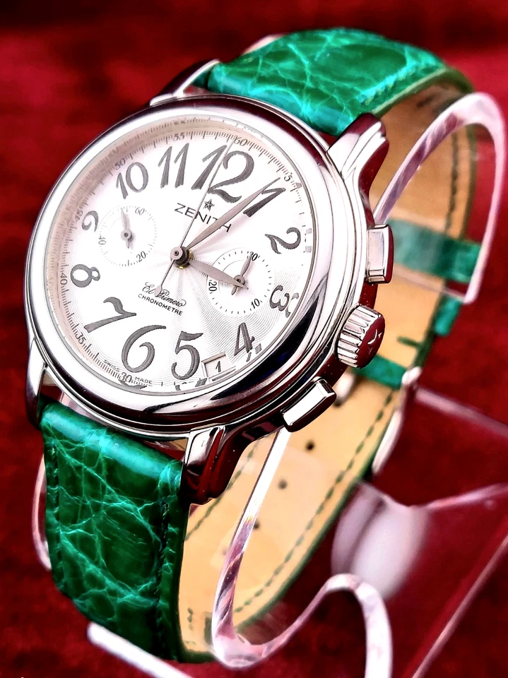 Reloj Zenith ChronoMaster Star El Primero Mediano REVISADO con Garantía ¡Juego Completo! Foto 3 de 4