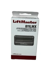 LiftMaster 811LMX 1-Button DIP Switch Multi-Frequency Remote