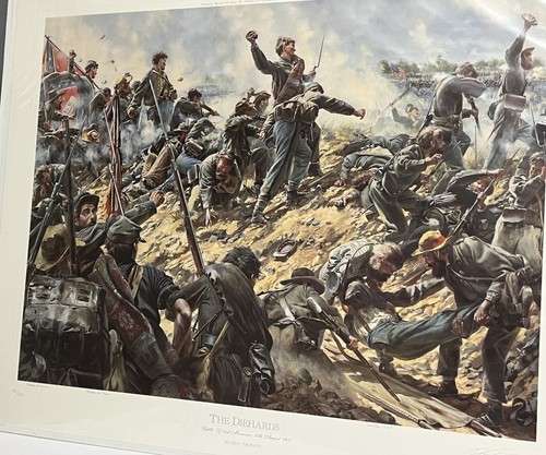 Don Troiani The Diehards Collectible Civil War Ltd. Ed Print Signed Unframed
