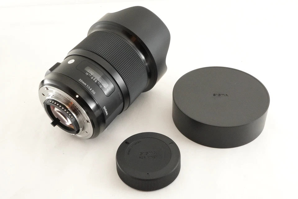 [MINT] SIGMA 20mm F1.4 DG HSM Art For Nikon MF Wide Angle Lens from Japan #2215 - Image 2 of 4