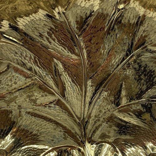 Small Solid Brass Leaf Tray International Solid Brass Gift Wares - Picture 3 of 9