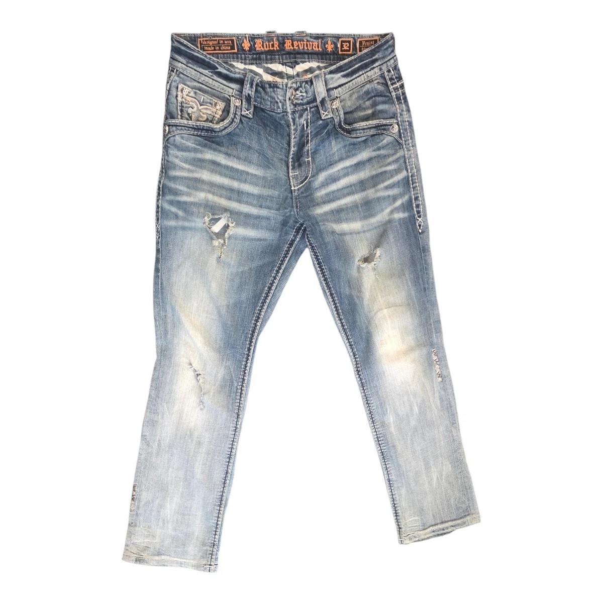 Rock Revival Denim Jeans for Men for sale | eBay