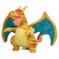 Glurak Charizard Stofftier PlüSch Figur Kuscheltier Anime Plush Ca. 23Cm
