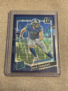 2023 Donruss Optic Rated Rookie JACK CAMPBELL PURPLE SHOCK #235