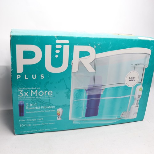 Pur 30-Cup Water Filter Dispenser with 1 Genuine PUR Filter Large 30-Cup Capaci - 第 1/4 張圖片