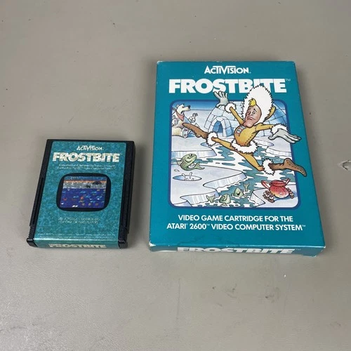 New ListingFrostbite (Atari 2600, 1983) With Box, No Manual - Activision - TESTED