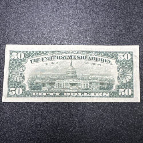 Series 1969C Fifty Dollar Federal Reserve Note G20377991A Philadelphia A Block - Picture 12 of 22