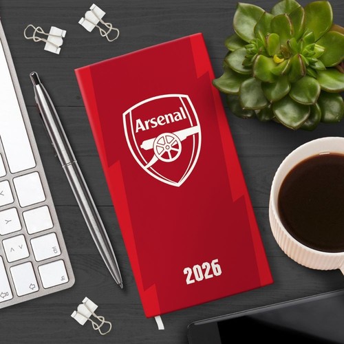 2026 Arsenal FC Slim Pocket Diary – Official Product – Gunners - Picture 5 of 5