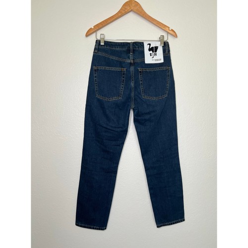 NWT Sandrine Rose Straight Leg Button Fly Jeans Size 26  - Picture 7 of 8