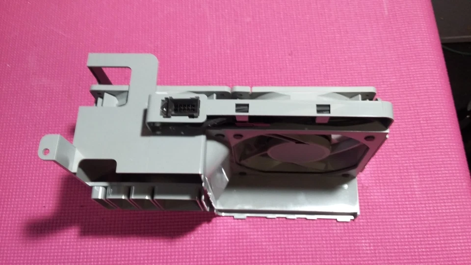 Conjunto de ventilador CPU doble Apple 2006 Mac Pro 1,1 A1186 815-8841 torre probado funcionando Foto 3 de 4