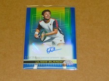2024 Topps Chrome TENNIS ULISES BLANCH AUTOGRAPH/AUTO BLUE REFRACTOR /250 O9317