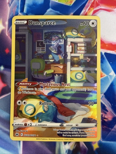 Dunsparce GG23/GG70 Ultra Rare Crown Zenith Pokemon TCG Karte NM - Bild 2 von 3