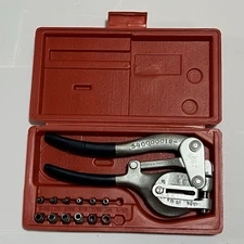 Roper Whitney No 5 JR Hand Held Hole Punch Manual Sheet Metal 3/32 - 9/32  USA