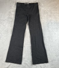 Betabrand Womens Dress Pants Sz M Charcoal Yoga Stretch Straight Leg Pockets
