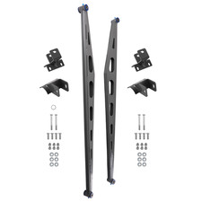 Rear Truck Ladder Bars Mounting Brackets For 1999-2004 Ford F250 F350 4wd 4x4