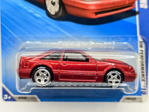 2010 Hot Wheels '92 Ford Mustang (Red) Custom Premium Wheel Swap Tampos Removed - Picture 14 of 18