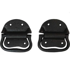 Pair of Antique Style Cast Iron Bail Trunk Handles Pull Garden Sheds Gates