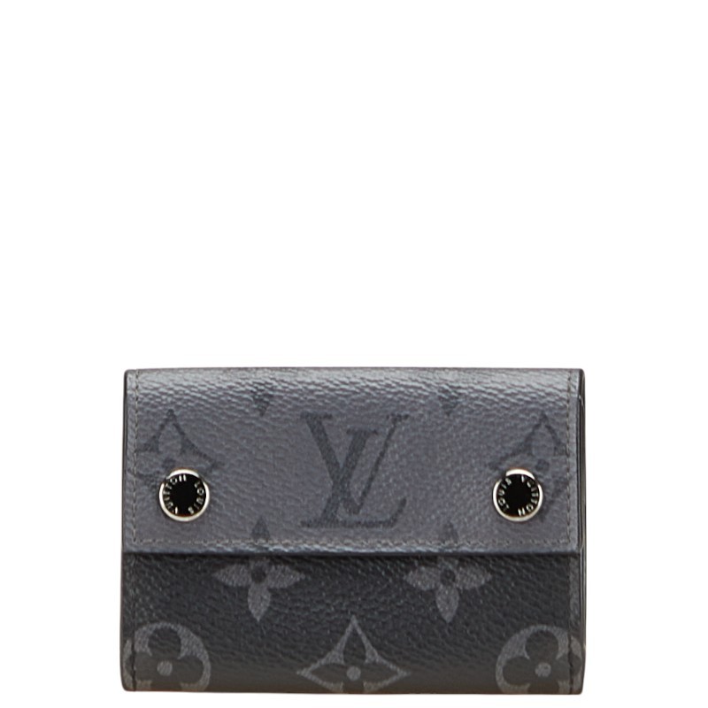 LOUIS VUITTON Monogram Eclipse Reverse Compact Wa… - image 1