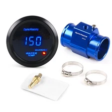 2" 52mm Digital Water Temp Gauge Meter w/40mm Joint Pipe Sensor Adapter 1/8NPT