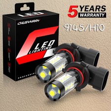 For Chevy Avalanche 2002-2005 LED Light Fog Lamp Front 9005 Bulbs 2Pcs 6000K