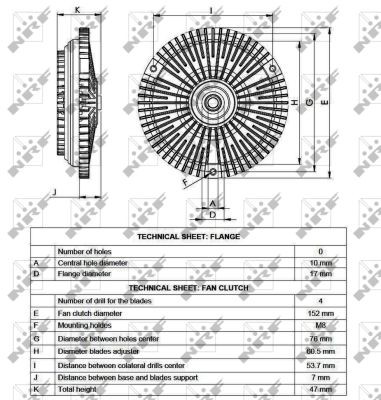 Fits NRF 49565 VISCOUS CLUTCH VW LT  ⭐UK Stock⭐