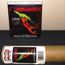 Prince of Darkness 4K Blu-ray w / Slipcover Sealed & Poster Shout Scream Factory