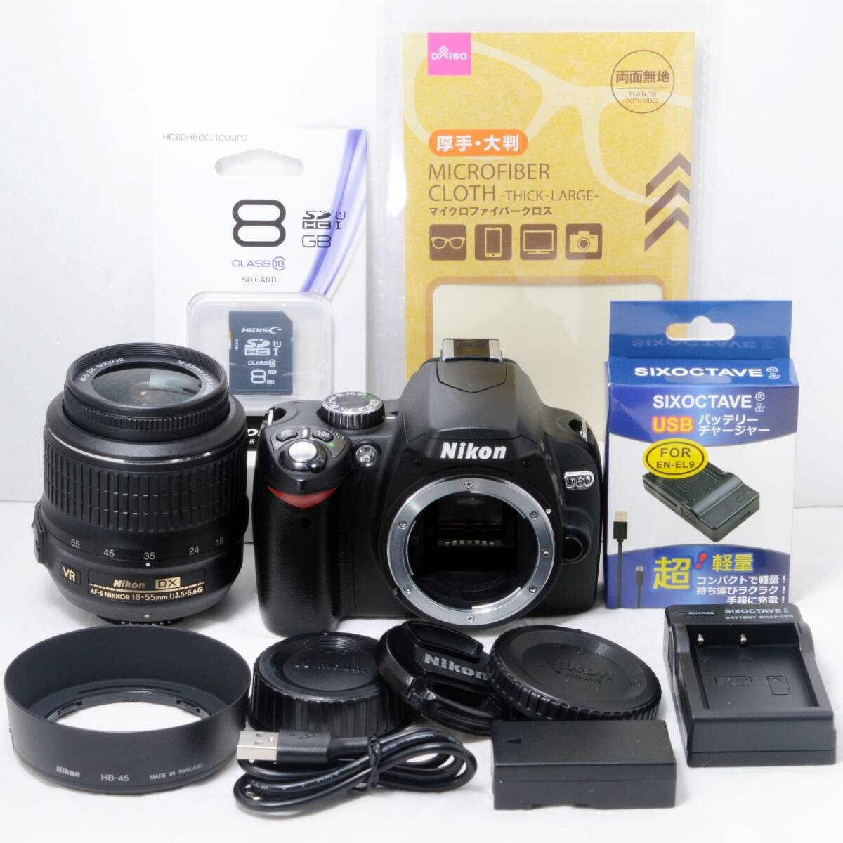 6788 Shots Nikon D60 AF S 18 55mm VR Image Stabilization 8GB 6788 Shots Nikon D60 AF S 18 55mm VR Image Stabilization 8GB