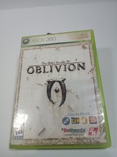 Elder Scrolls 4 Oblivion - Xbox 360 W/map,No Manual,Clean Disc.Water Damaged 