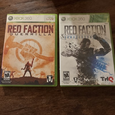 Red Faction Bundle Guerilla And Armageddon (Microsoft Xbox 360, 2011) TESTED