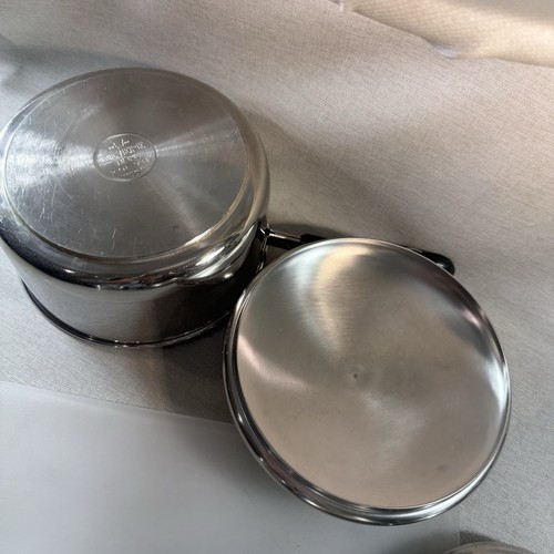 Revere Ware 2 Qt/1,5 Qt. Edelstahl Scheibenboden Kochtopf Doppelkessel & Dampfgarer - Bild 13 von 14