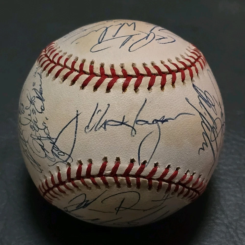 Béisbol Mike Hargrove 2001 firmado por el equipo de los Orioles de Baltimore punto dulce Foto 2 de 4