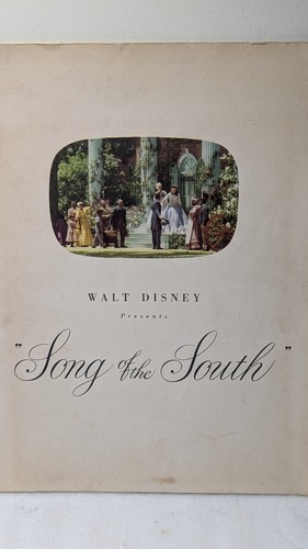 Disney Lied des Südens Filmprogramm 1946 Onkel Remus Brer Hase SELTEN US Ban - Bild 2 von 13