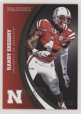 2015 Panini Nebraska Cornhuskers Black /10 Randy Gregory #45 Rookie RC