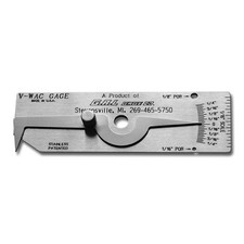V-WAC Single Weld Gauge, Inch, Stainless Steel G.A.L. Gage 0005 Stainless Steel